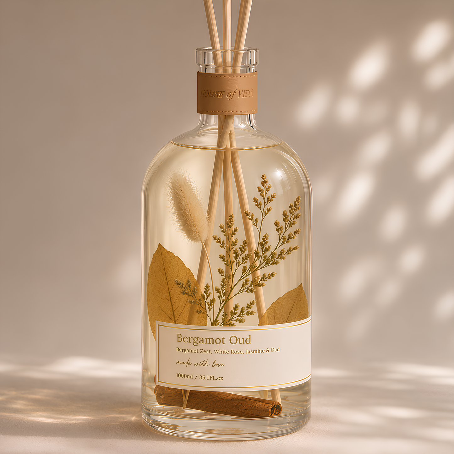 Bergamot & Oud 1L Reed Diffuser
