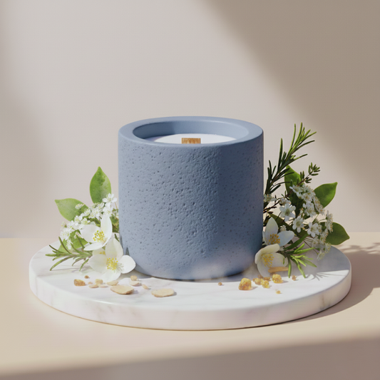 Bloom of Healton Ceramic Candle Jar
