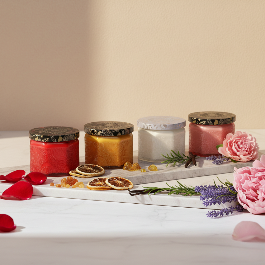 Floral Symphony Set – Tuberose, Cashmere Mist, Little Daisy, and Rose Sugar