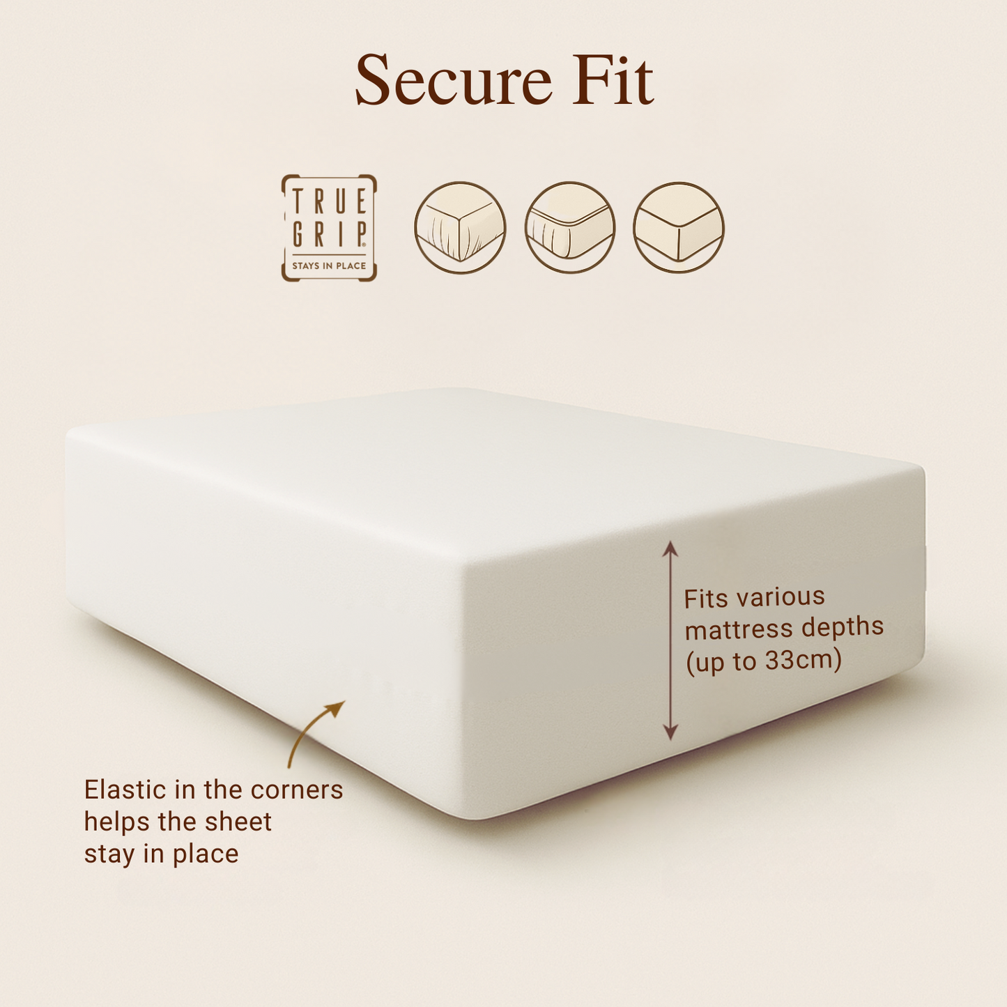 Silky Soft 100% Egyptian Cotton 1000TC Fitted Sheet & Pillowcase Set – Ultimate Luxury Bundle