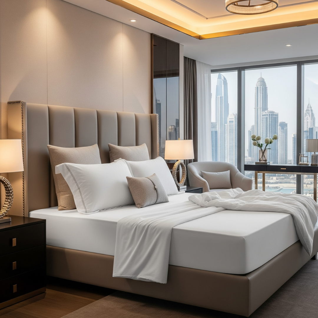Silky Soft 100% Egyptian Cotton 1000TC Fitted Sheet & Pillowcase Set – Ultimate Luxury Bundle