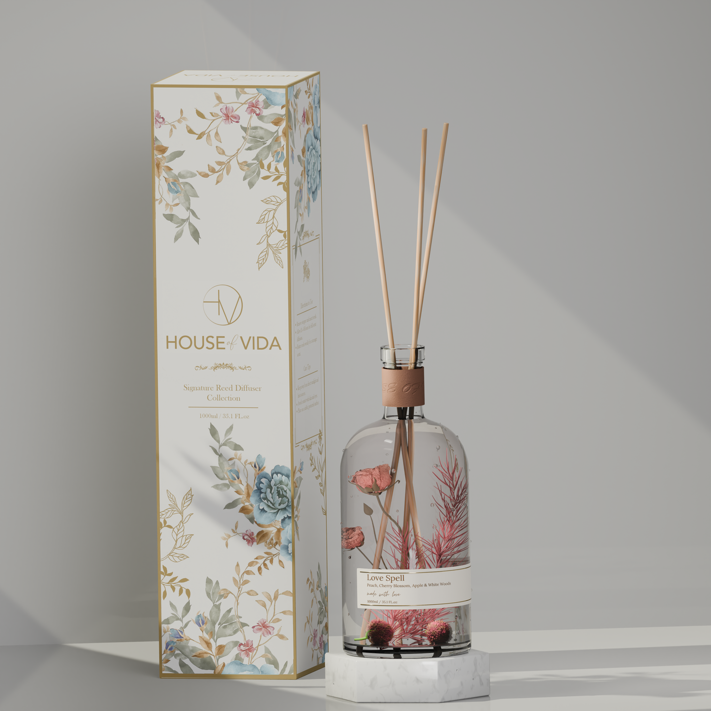 موزّع عطر لوف سبيل بالعِيدان – 1 لتر