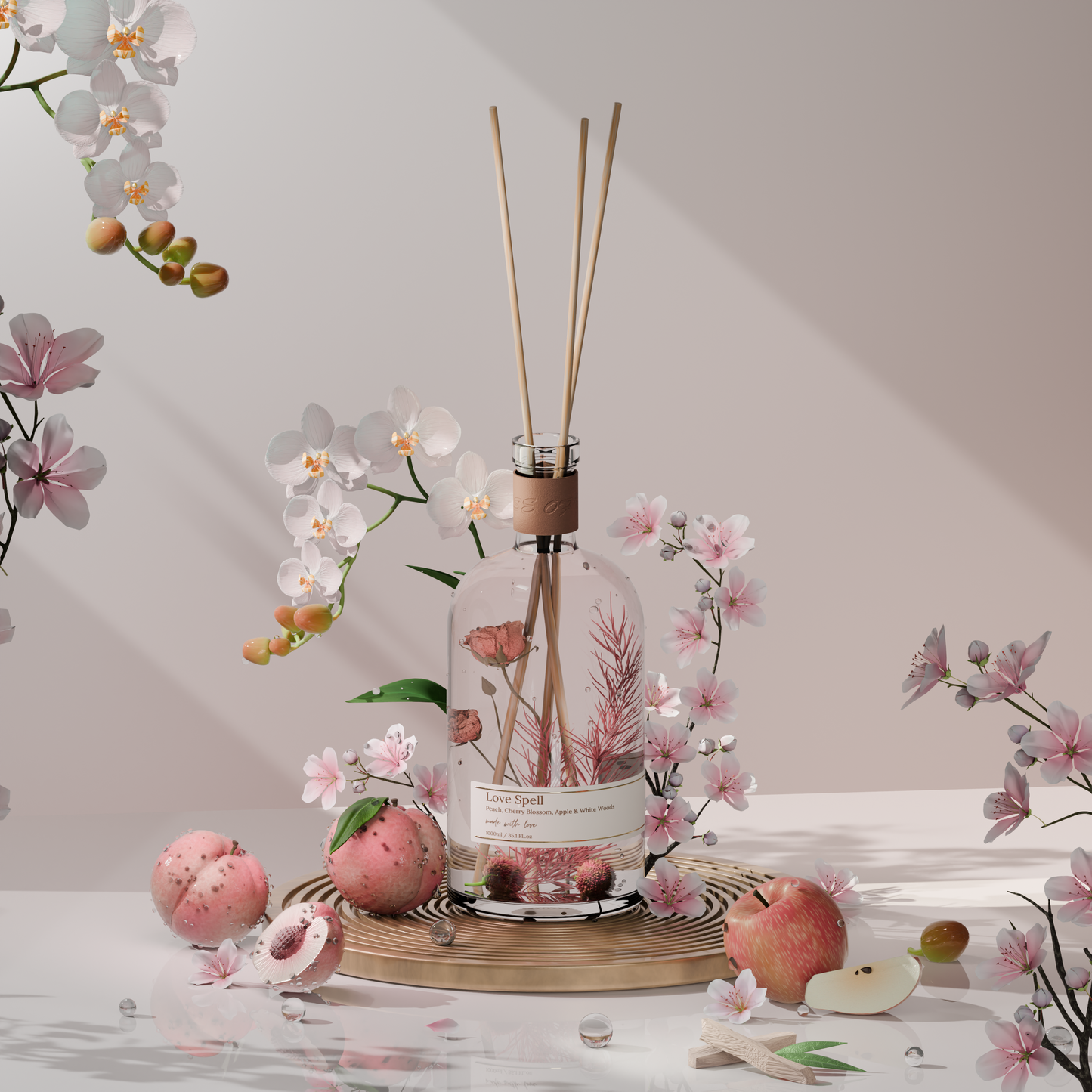 موزّع عطر لوف سبيل بالعِيدان – 1 لتر