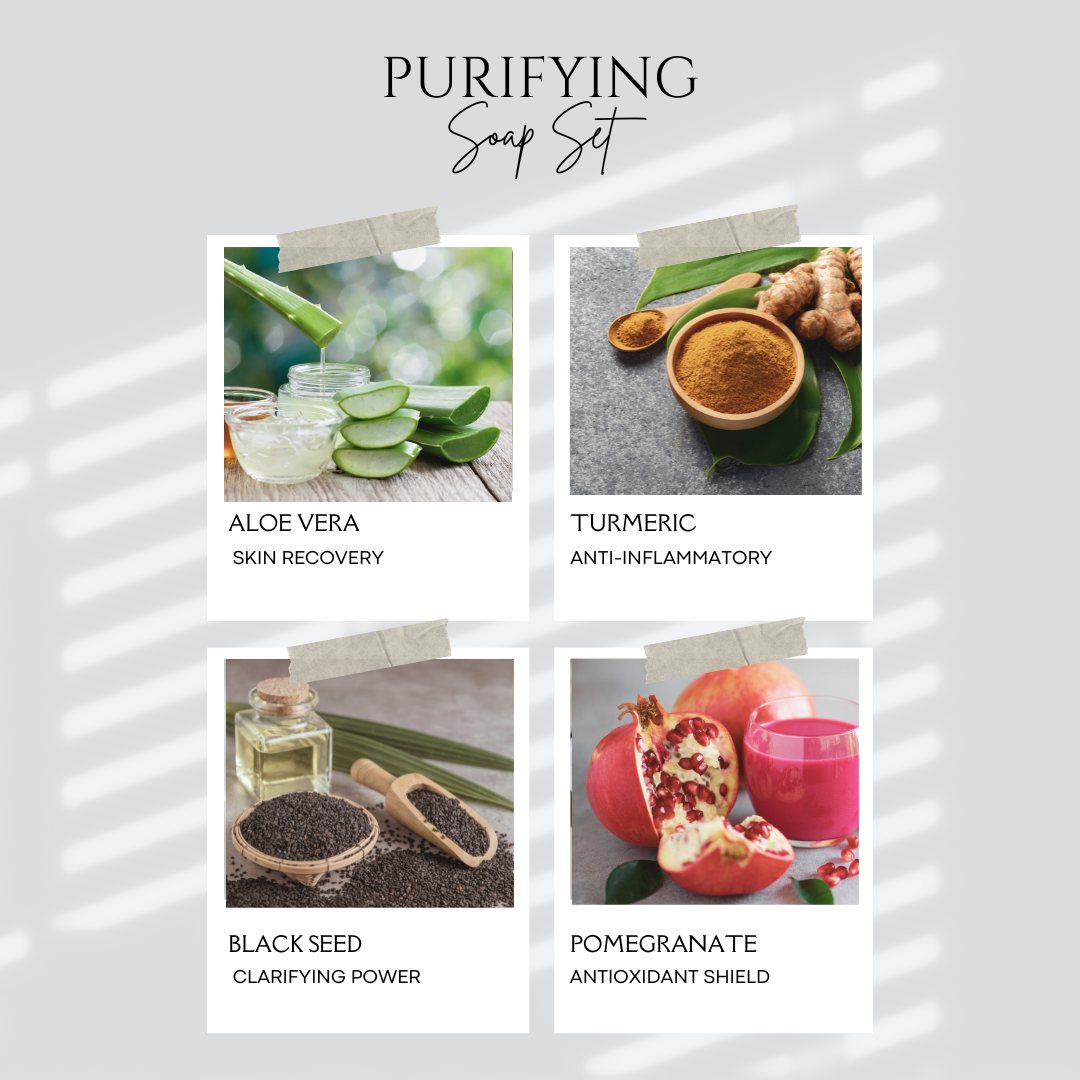 purifying soap set