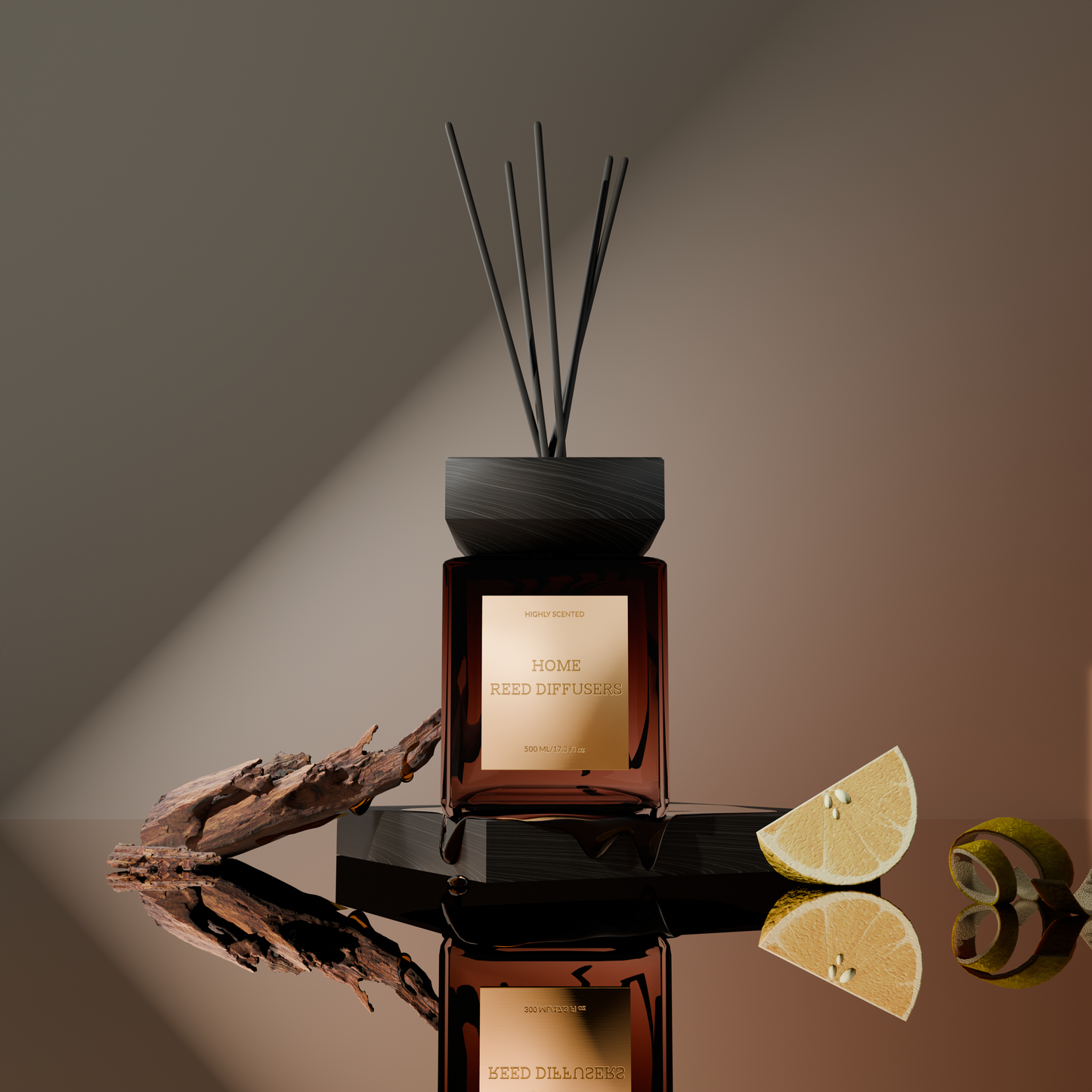 Royal Oud & Bergamot Reed Diffuser – 500ML