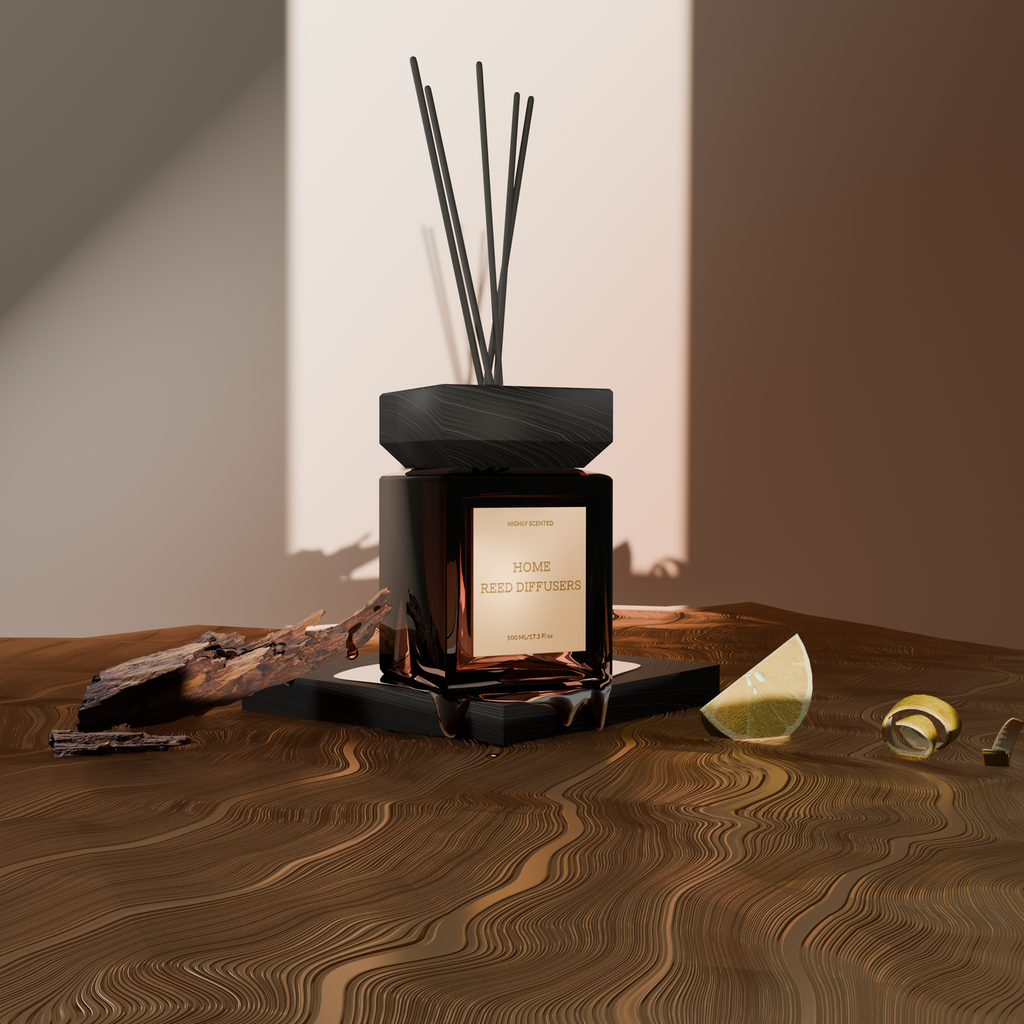 Royal Oud & Bergamot Reed Diffuser – 500ML