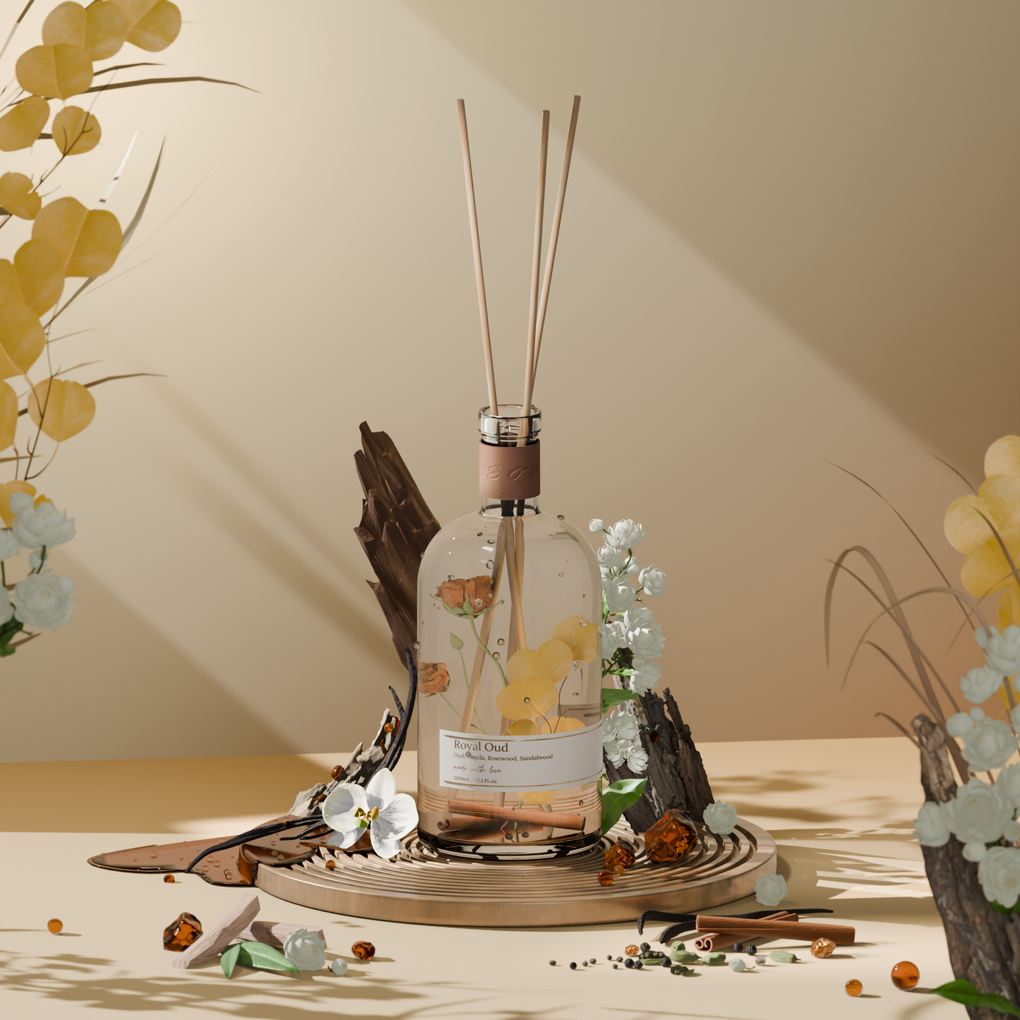 موزّع عطر رويال عود بالعِيدان – 1 لتر