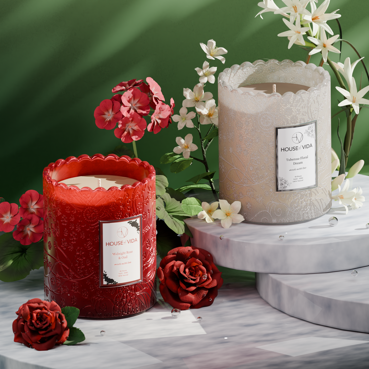 Floral Bloom Set – Midnight Rose & Oud and Tuberose Floral Dream