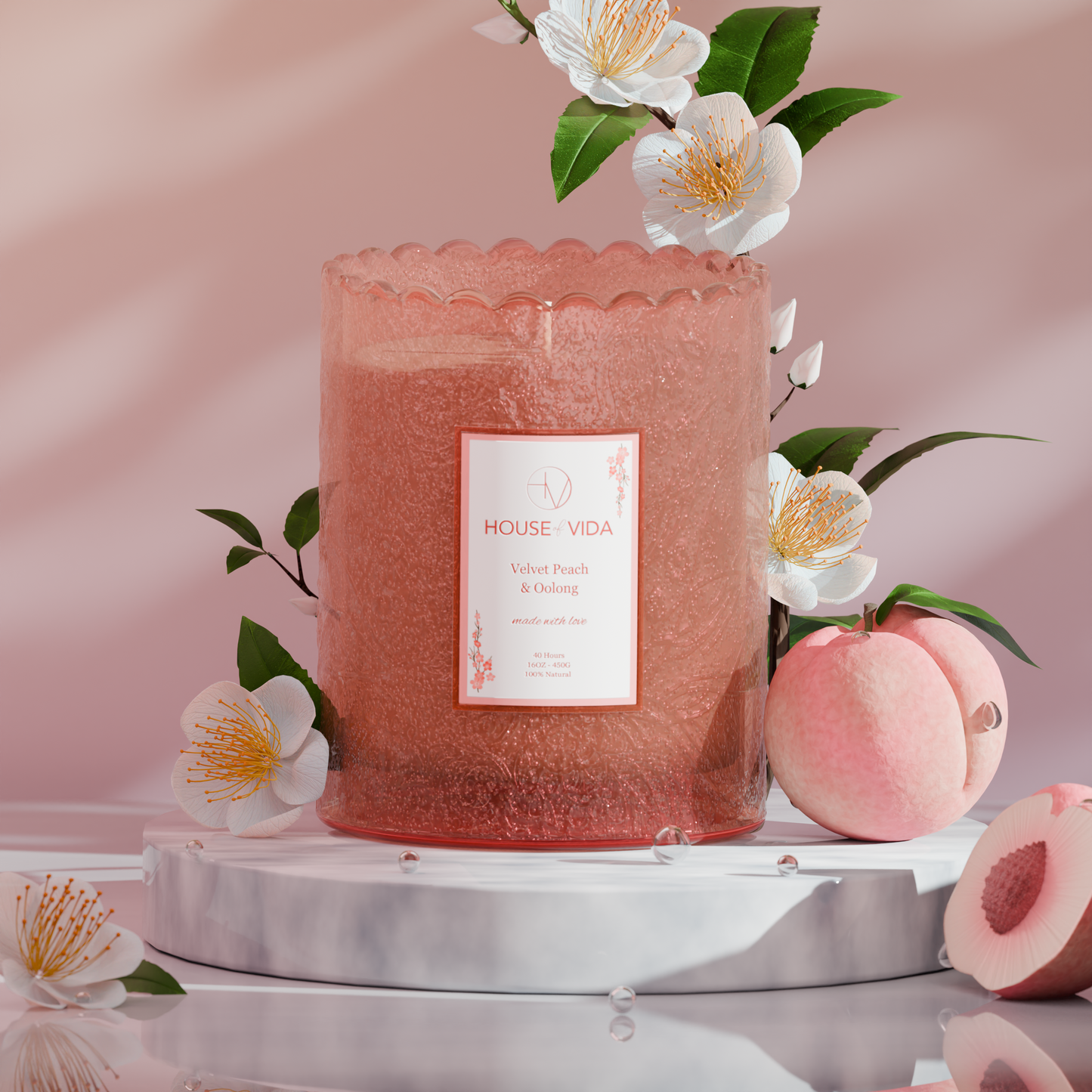 Spring In Bloom Collection - Bulgari Jasmine and Velvet Peach & Oolong