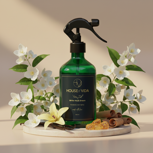 White Musk Dream – Luxe Home & Linen Spray 500ML