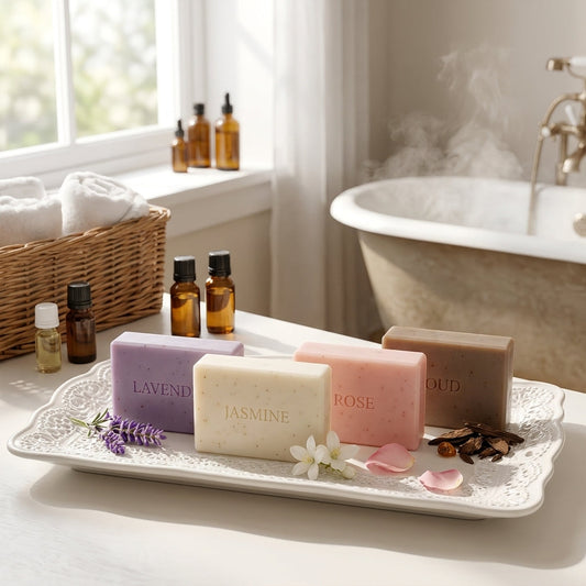 House of Vida natural handmade soap sets made in Turkey for face and body care in the UAE