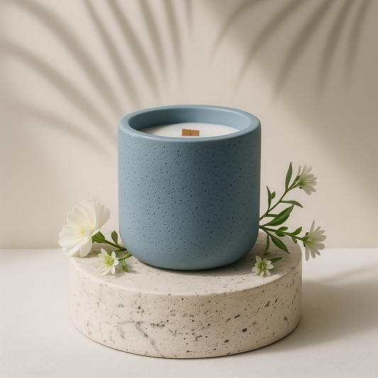Bloom of Healton Ceramic Candle Jar