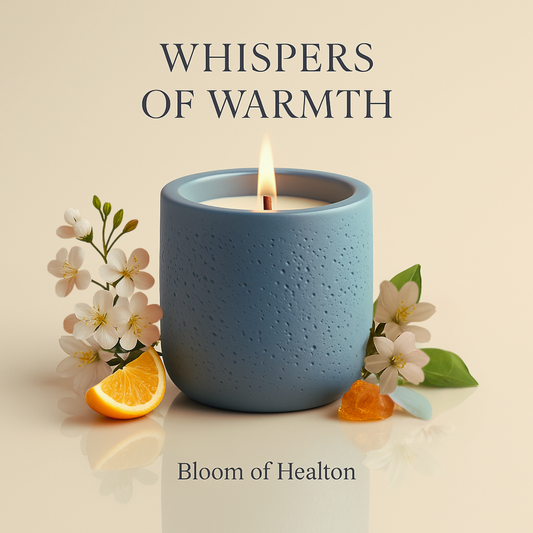 Bloom of Healton Ceramic Candle Jar