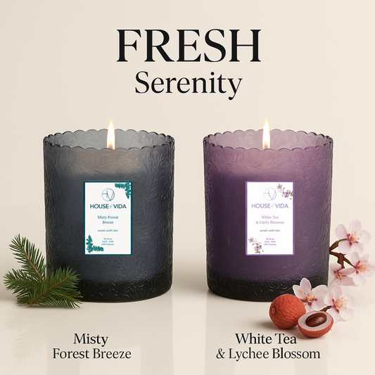 Fresh Serenity Collection – Lychee White Tea & Misty Forest