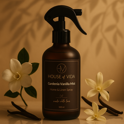 The Bloom Ritual Set - Floral Reverie Ceramic Collection + Gardenia Vanilla Mist + White Lily Reed Diffuser Bundle