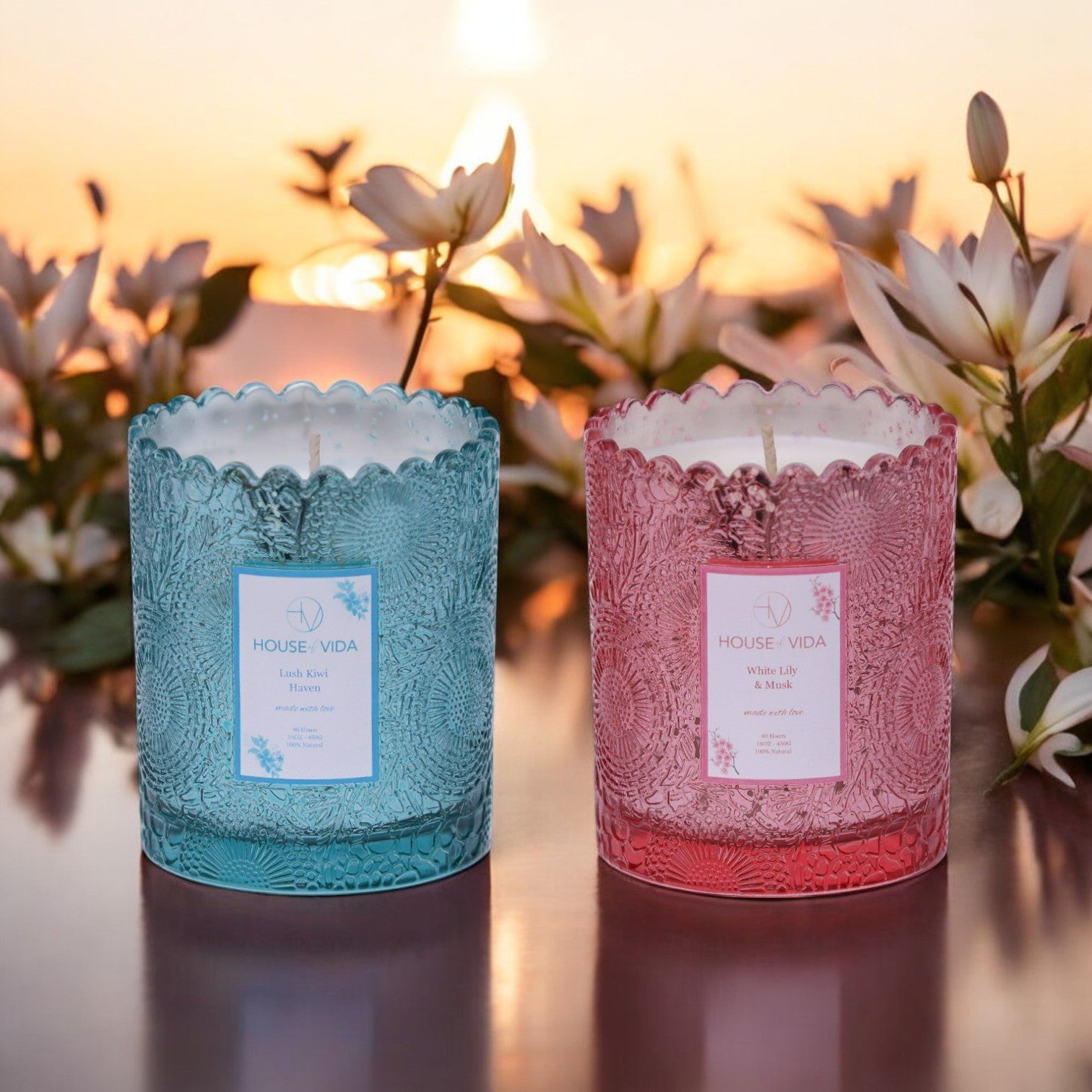 Fruity Blossom Collection - White Lily & Musk and Lush Kiwi Haven