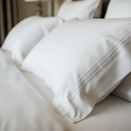 Silky Soft 1000 Thread Count Egyptian Cotton Pillowcase Set – 50×90cm