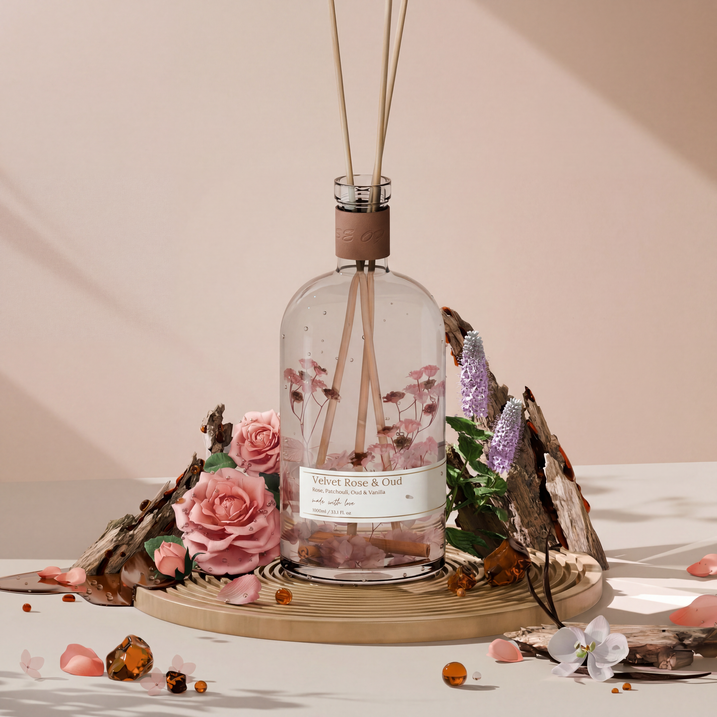 Velvet Rose & Oud 1L Reed Diffuser