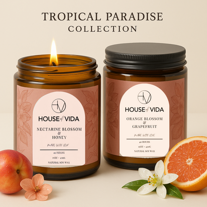 Tropical Paradise Collection - Nectarine Honey & Citrus Grapefruit