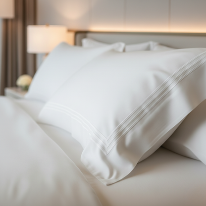 Silky Soft 100% Egyptian Cotton 1000TC Fitted Sheet & Pillowcase Set – Ultimate Luxury Bundle