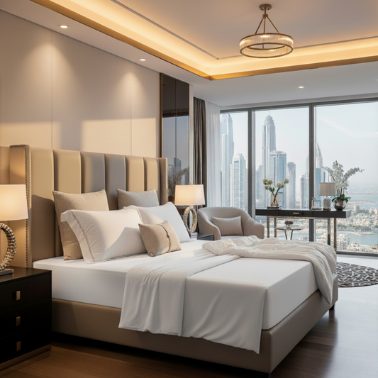 Silky Soft 100% Egyptian Cotton 1000TC Fitted Sheet