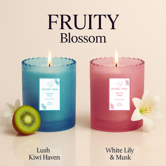Fruity Blossom Collection - White Lily & Musk and Lush Kiwi Haven