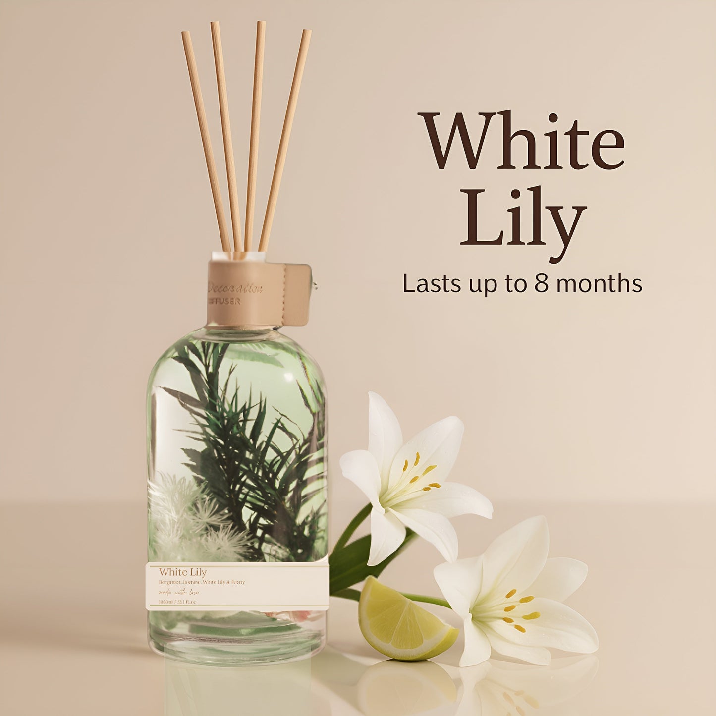 The Bloom Ritual Set - Floral Reverie Ceramic Collection + Gardenia Vanilla Mist + White Lily Reed Diffuser Bundle