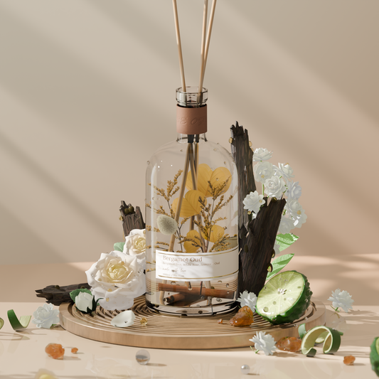 Bergamot & Oud 1L Reed Diffuser