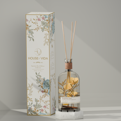 Bergamot & Oud 1L Reed Diffuser