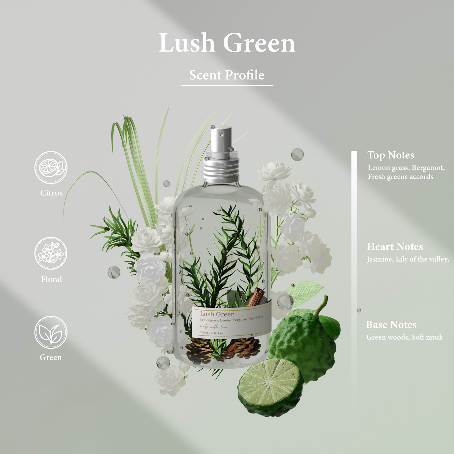 Lush Green – Home Spray 500ML