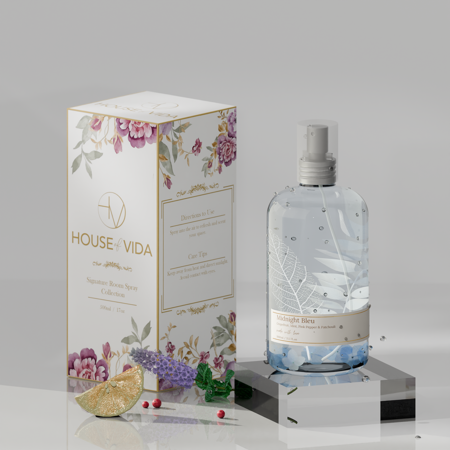 Midnight Bleu Home Spray 500ML