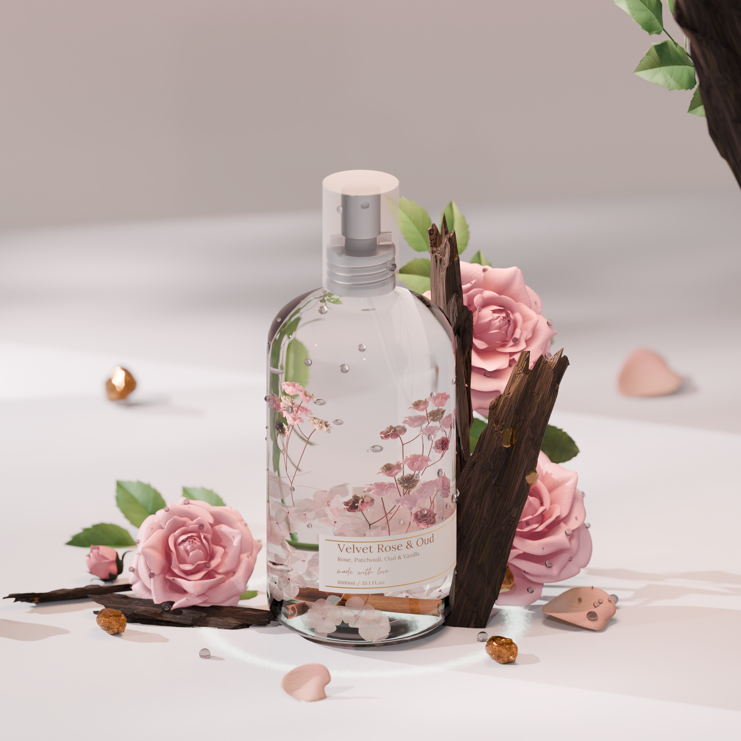 Rose & Oud Home Spray 500ML