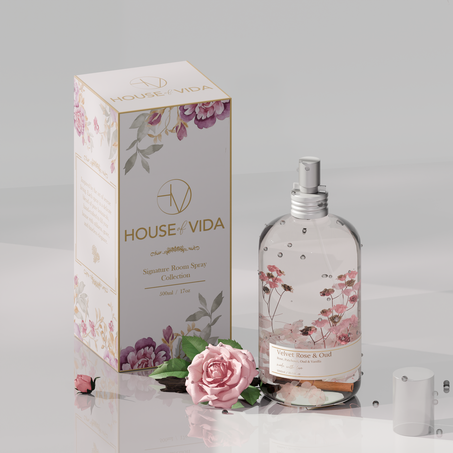 Rose & Oud Home Spray 500ML