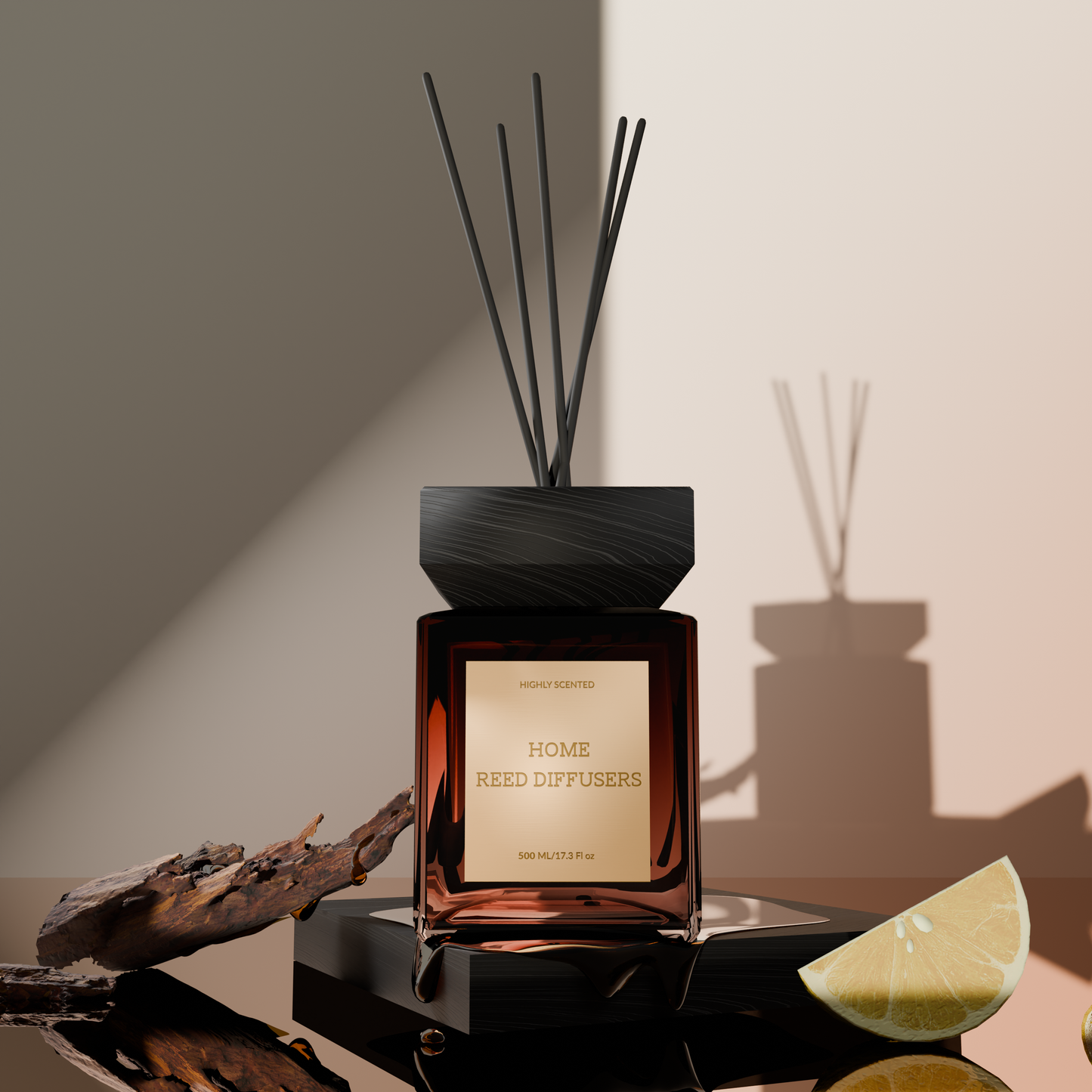 Royal Oud & Bergamot Reed Diffuser – 500ML