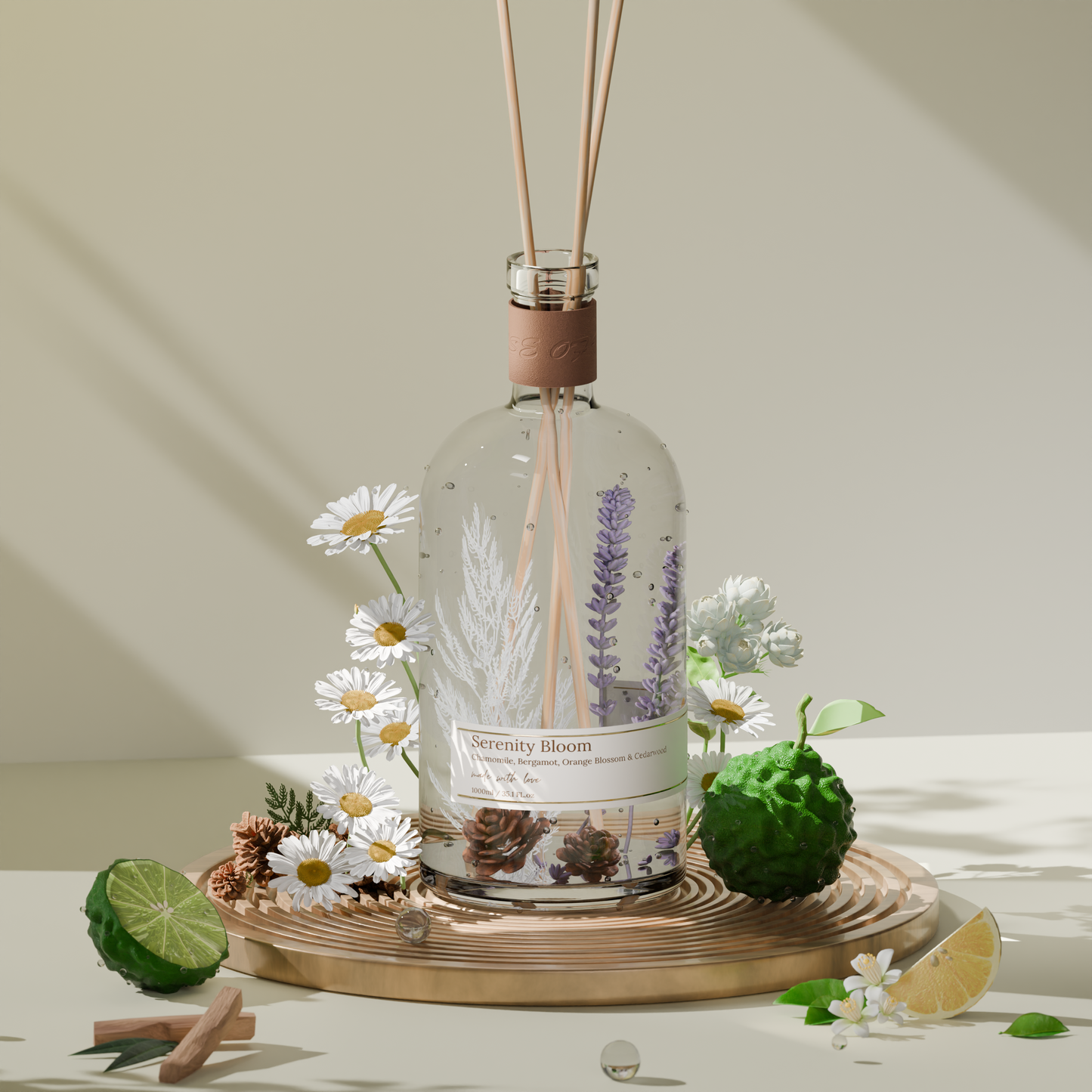 موزّع عطر سيرينيتي بلوم بالعِيدان – 1 لتر