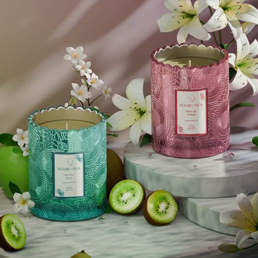 Fruity Blossom Collection - White Lily & Musk and Lush Kiwi Haven