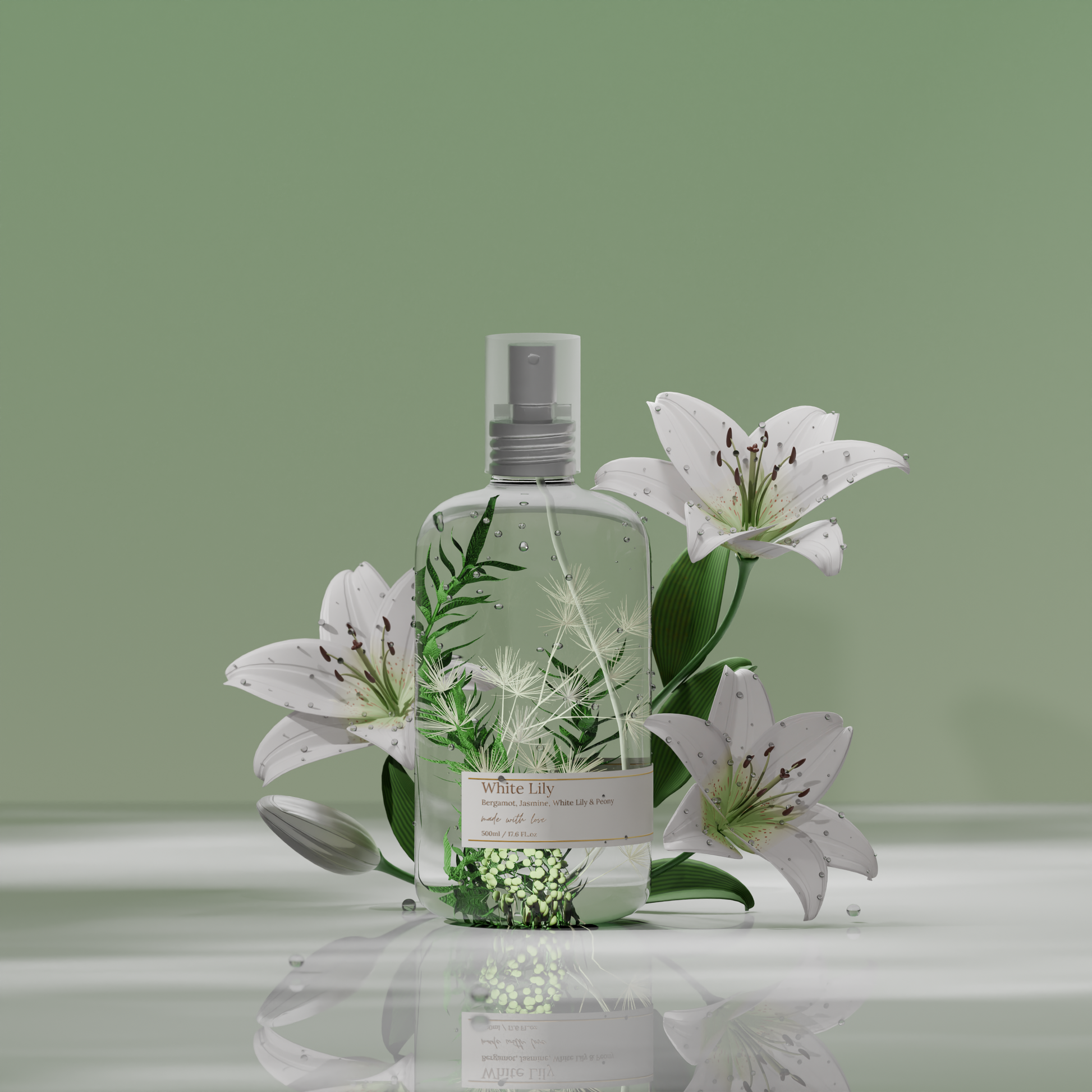 white lily parfum White Lily Room Spray – 500ML