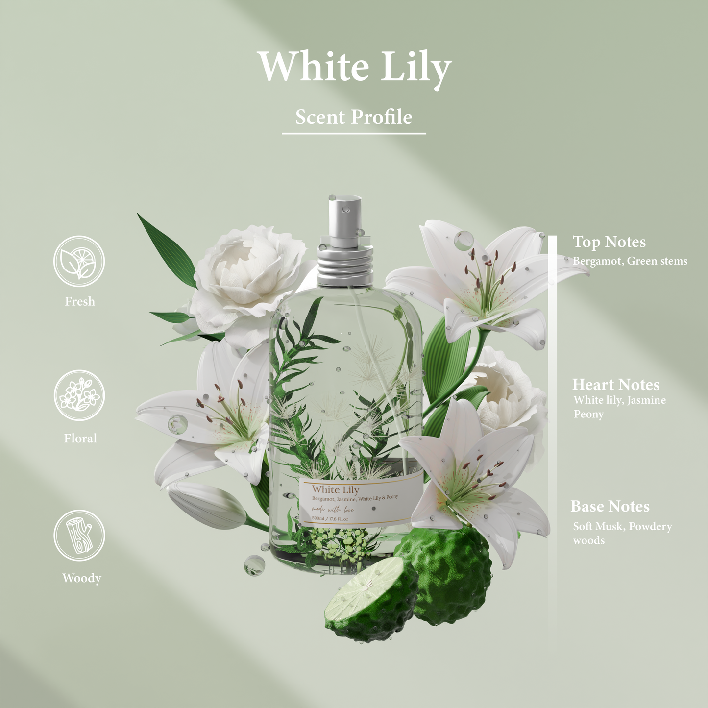 The White Lily Home Ritual Collection