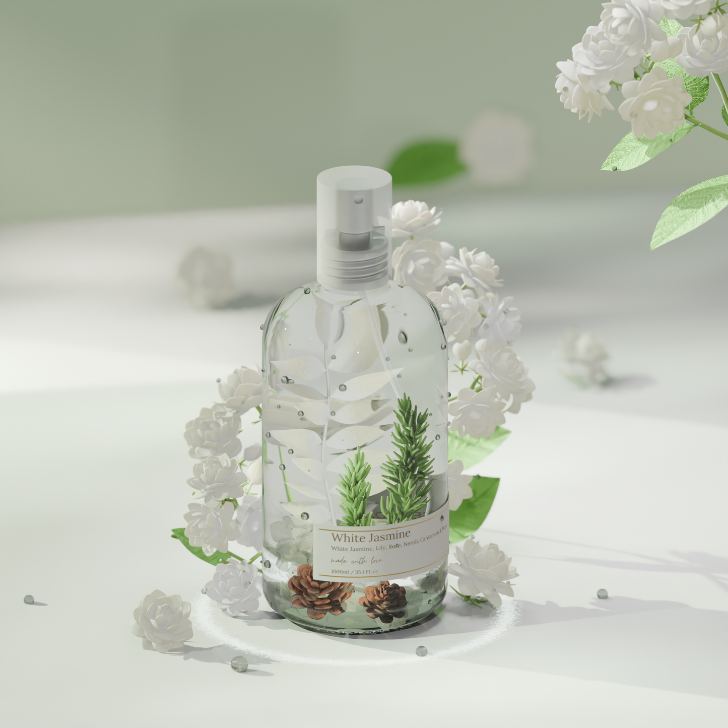 White Jasmine Home Spray 500ML