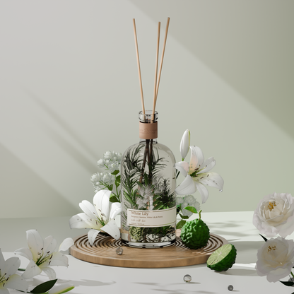 وايت ليلي – موزّع عطر بالعِيدان 1 لتر